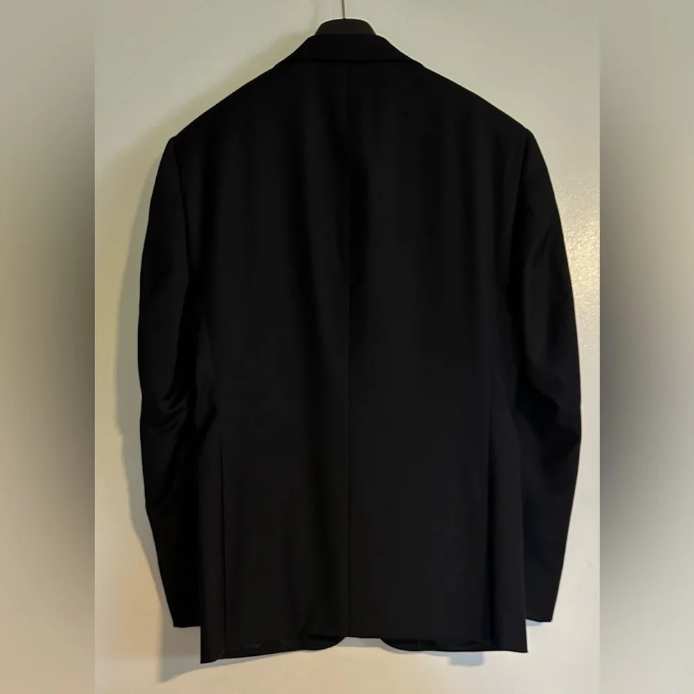 Calvin Klein Men’s Black Slim Fit Suit Jacket 38R - Picture 6 of 8